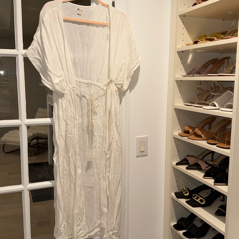 Billabong Linen Cover Up Dress